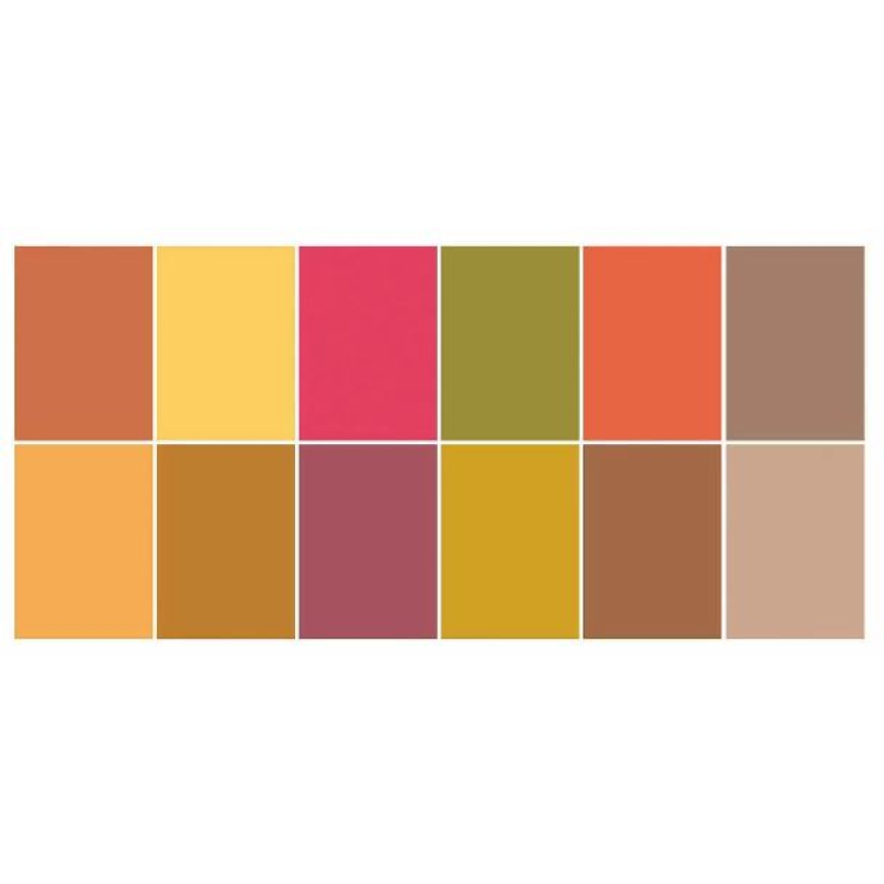 Joy!Crafts • A4 2x6 designs double-sided - 200gr - Herfst (6011-0537)